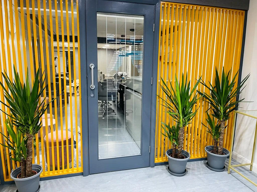 Entrance to V&F Beauty Lounge in Headington